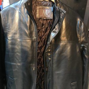 Faux Leather imitation coat. Like new.